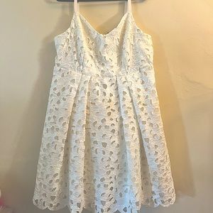 NEVER WORN! Ivory Lace and Mesh Wedding Dress!